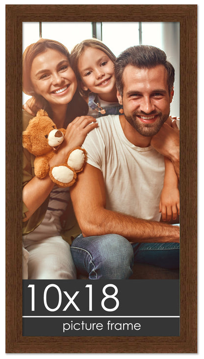 Traditional Walnut Wood Picture Frame