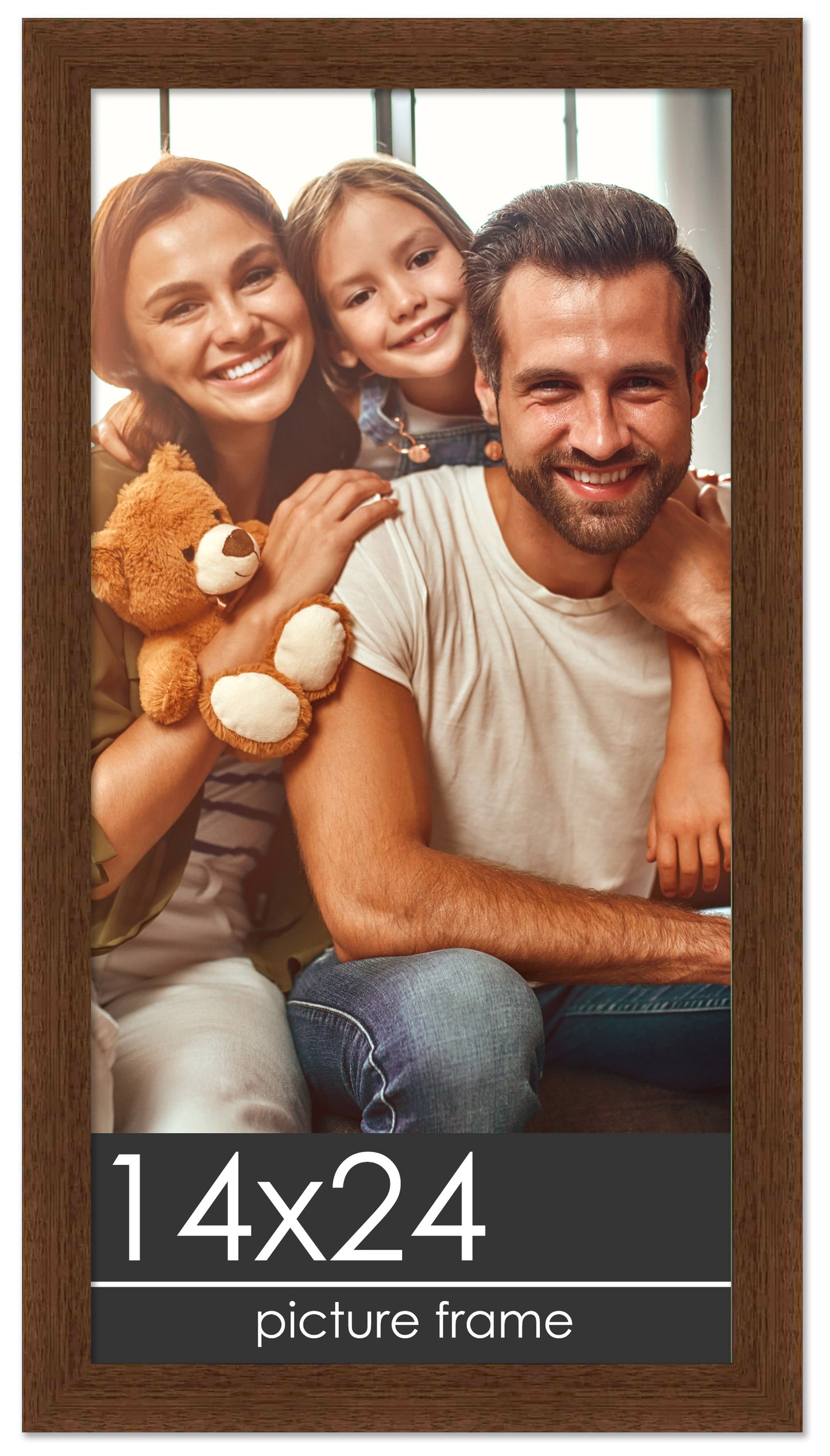 Traditional Walnut Wood Picture Frame