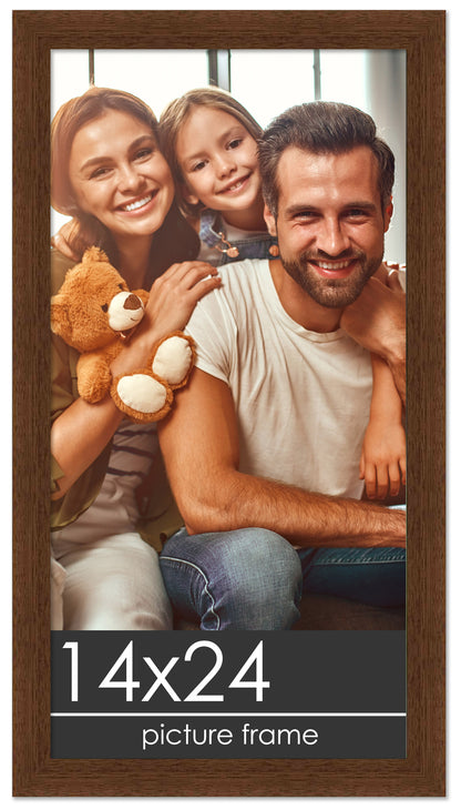 Traditional Walnut Wood Picture Frame