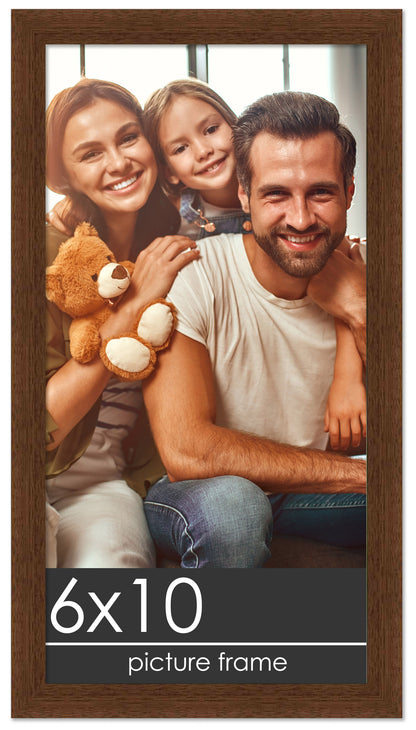 Traditional Walnut Wood Picture Frame