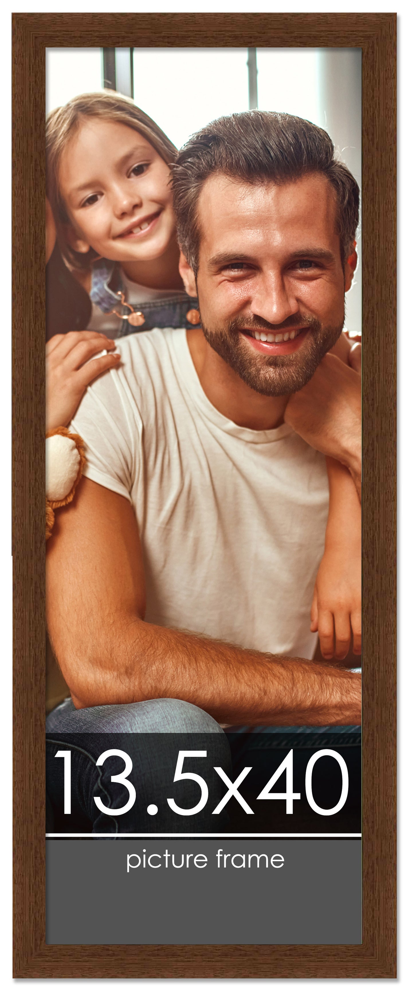 Traditional Walnut Wood Picture Frame