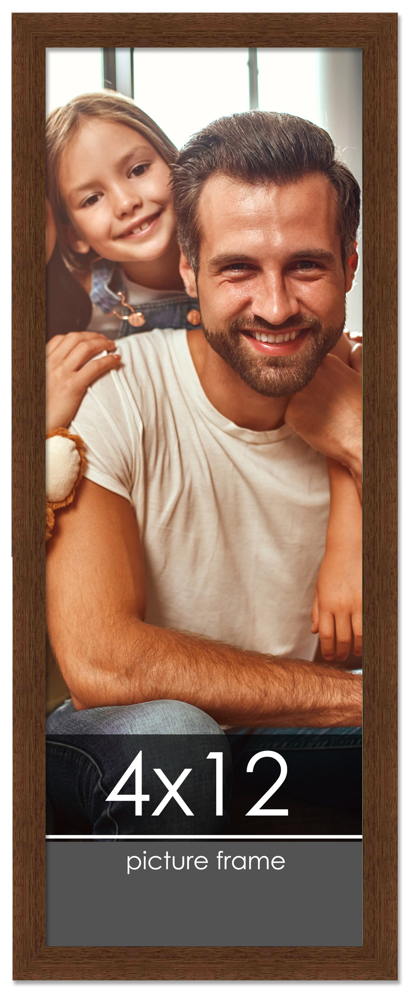 Traditional Walnut Wood Picture Frame