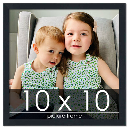 Contemporary Black Wood Picture Frame