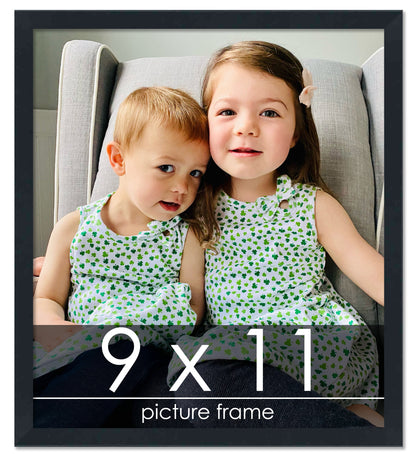 Contemporary Black Wood Picture Frame