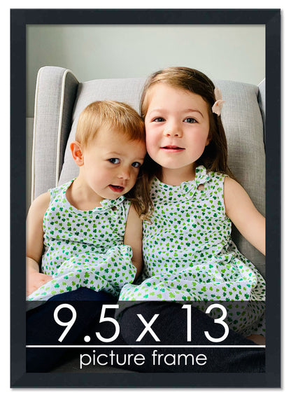 Contemporary Black Wood Picture Frame