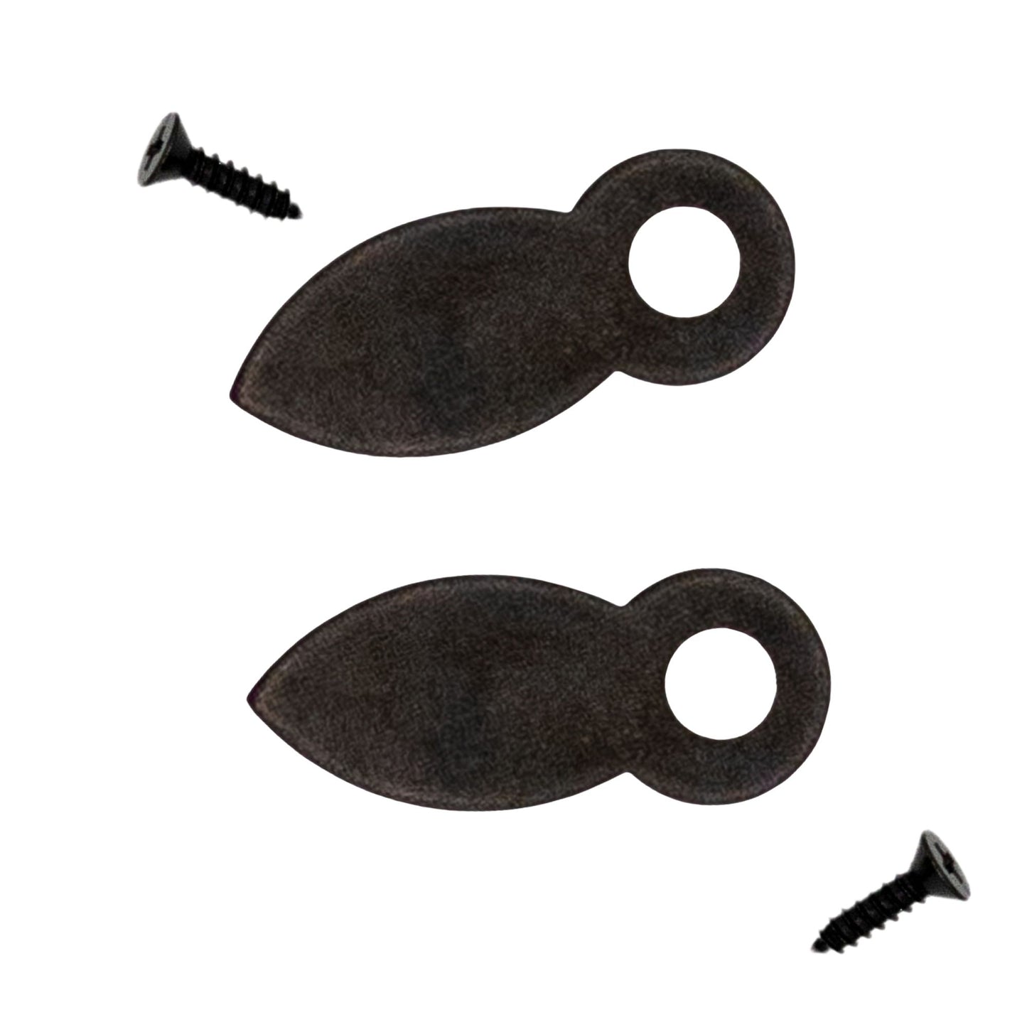 3/4" Black Turn Button Fasteners with Screws