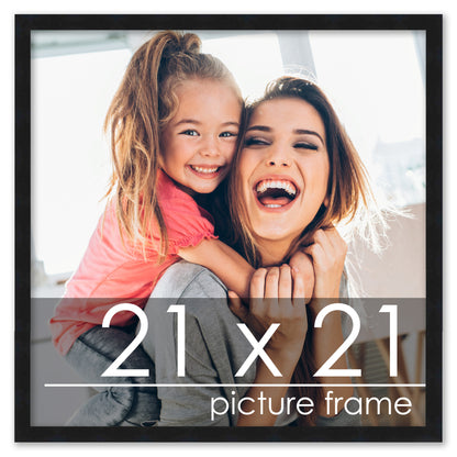 Contemporary Black Wood Picture Frame