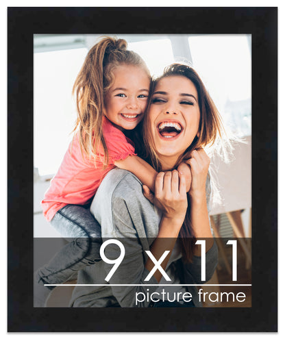 Contemporary Black Wood Picture Frame
