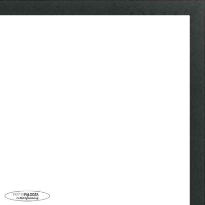 Contemporary Black Wood Picture Frame