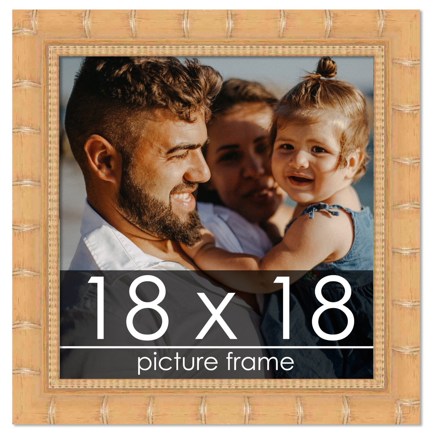 Bamboo Natural Wood Picture Frame