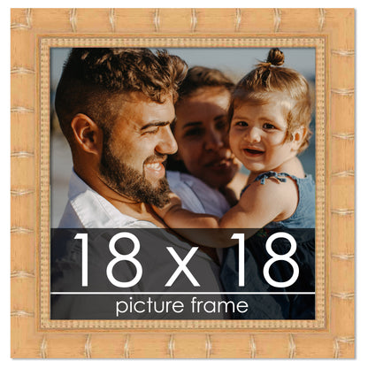 Bamboo Natural Wood Picture Frame