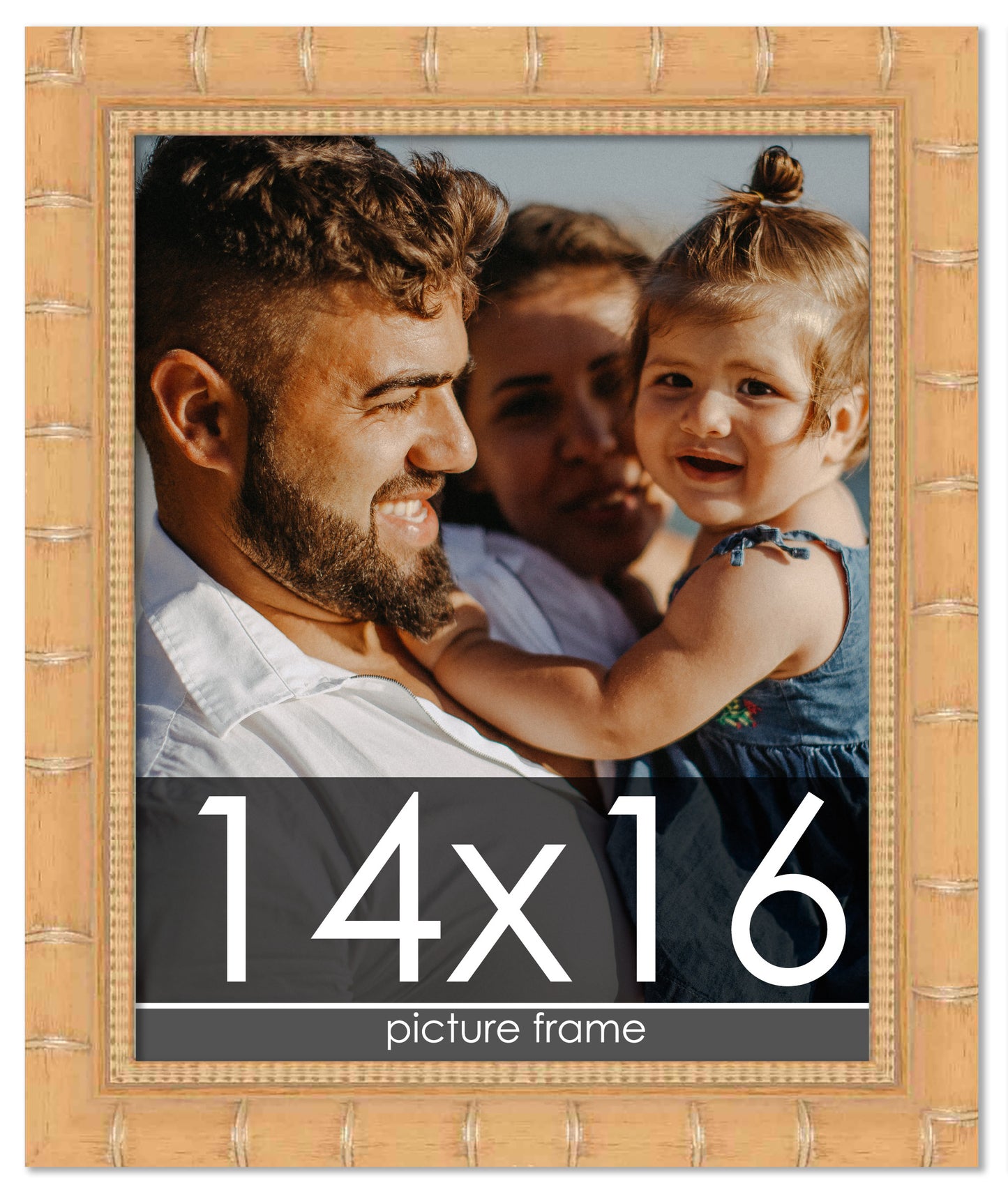 Bamboo Natural Wood Picture Frame