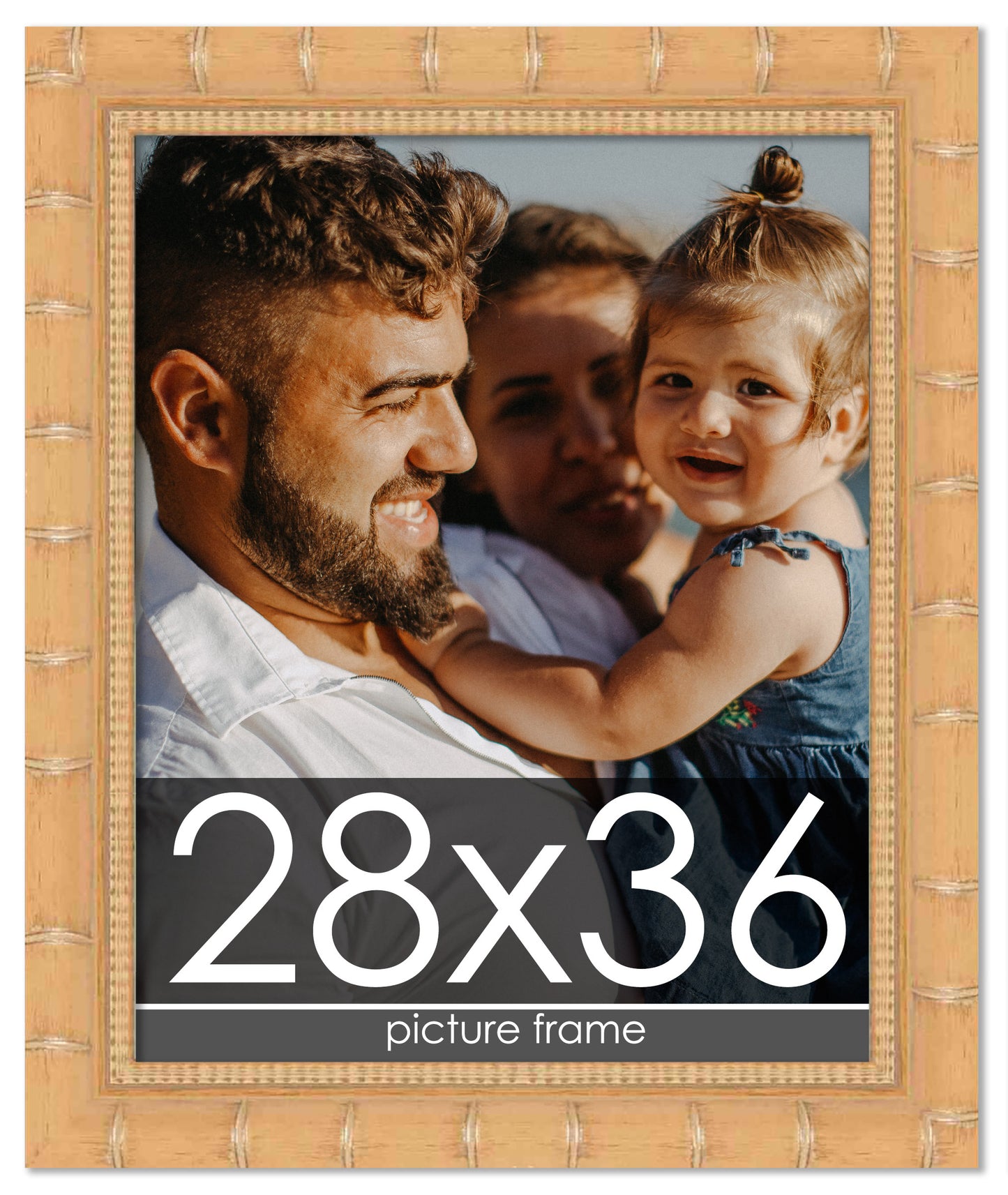 Bamboo Natural Wood Picture Frame