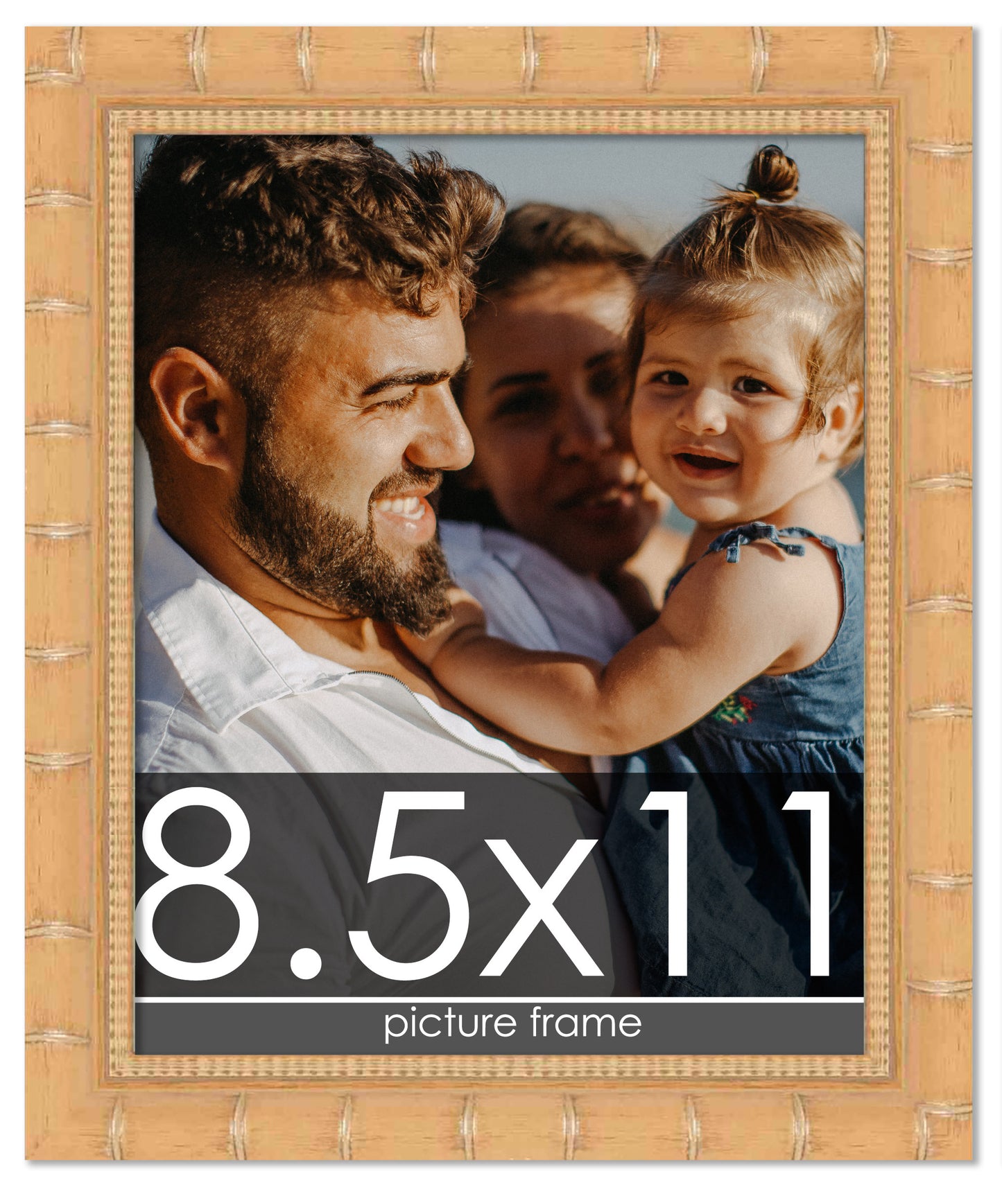 Bamboo Natural Wood Picture Frame