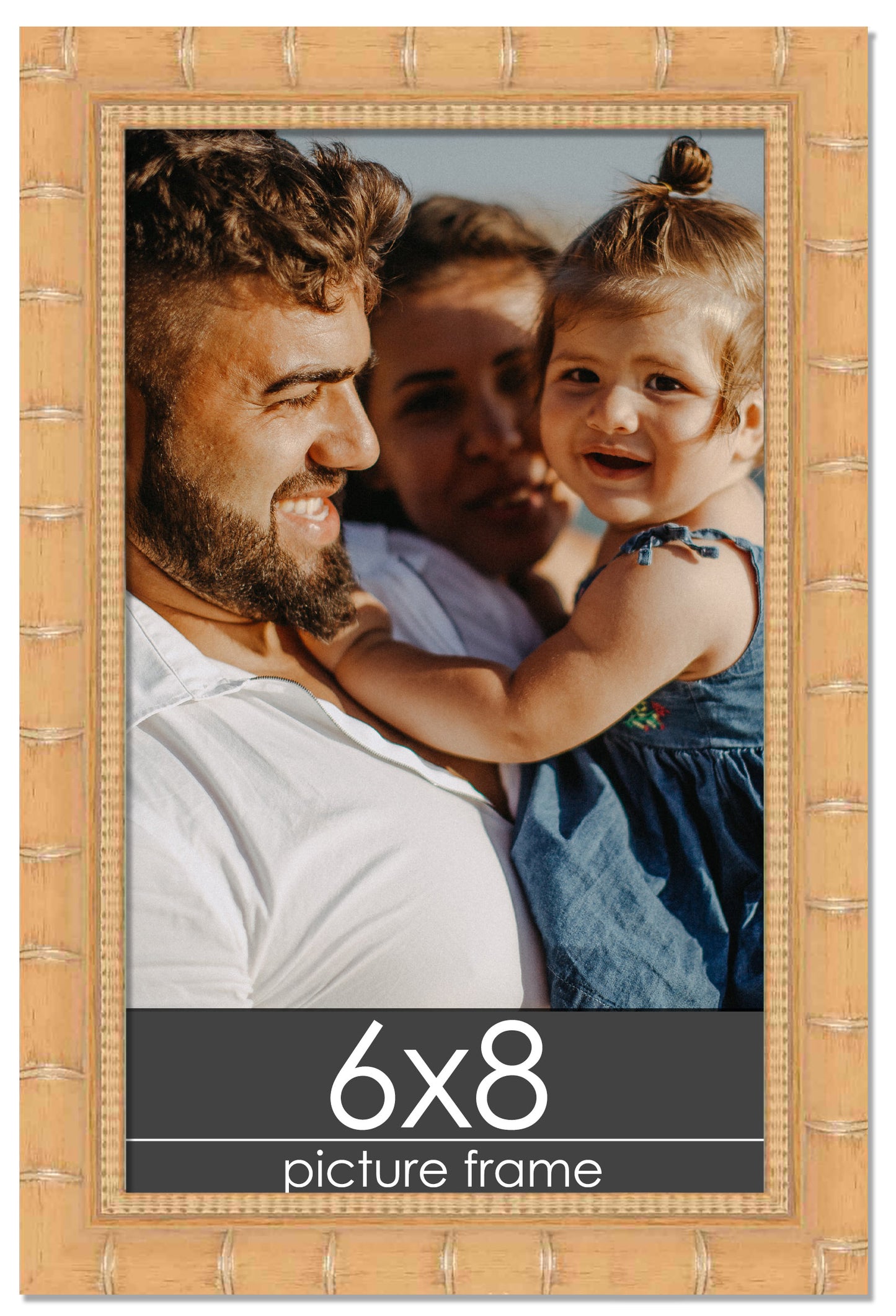 Bamboo Natural Wood Picture Frame