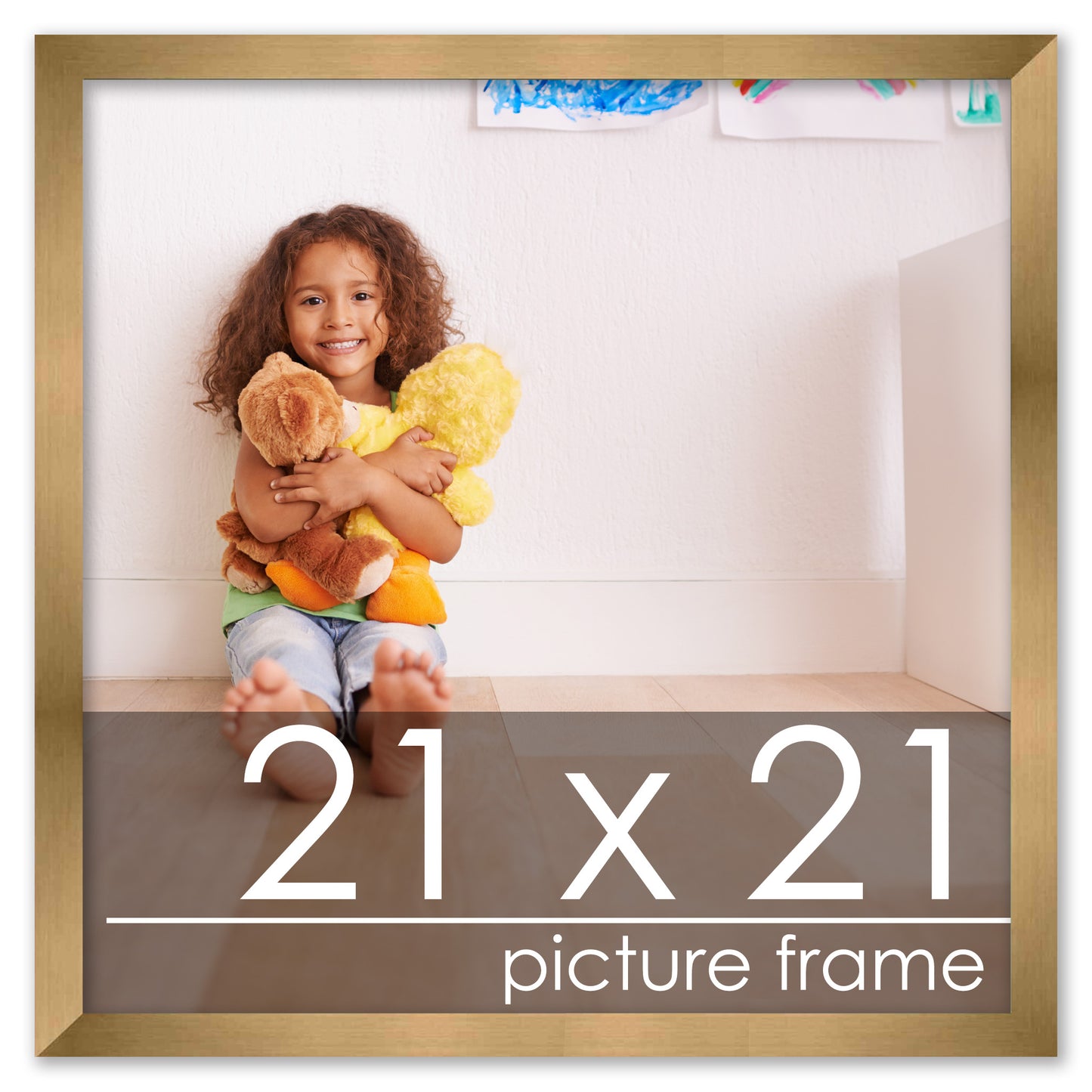 Contemporary Bronze Wood Picture Frame