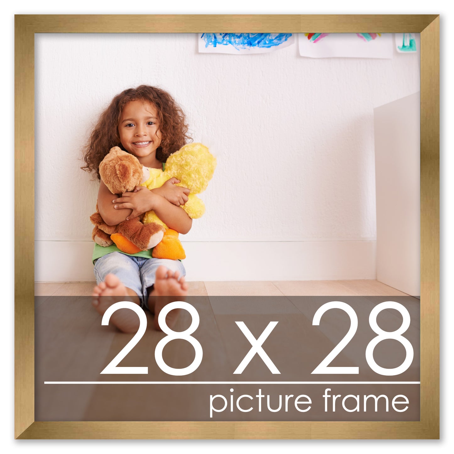 Contemporary Bronze Wood Picture Frame