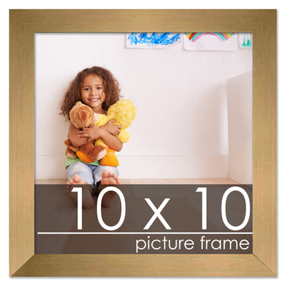 Contemporary Bronze Wood Picture Frame
