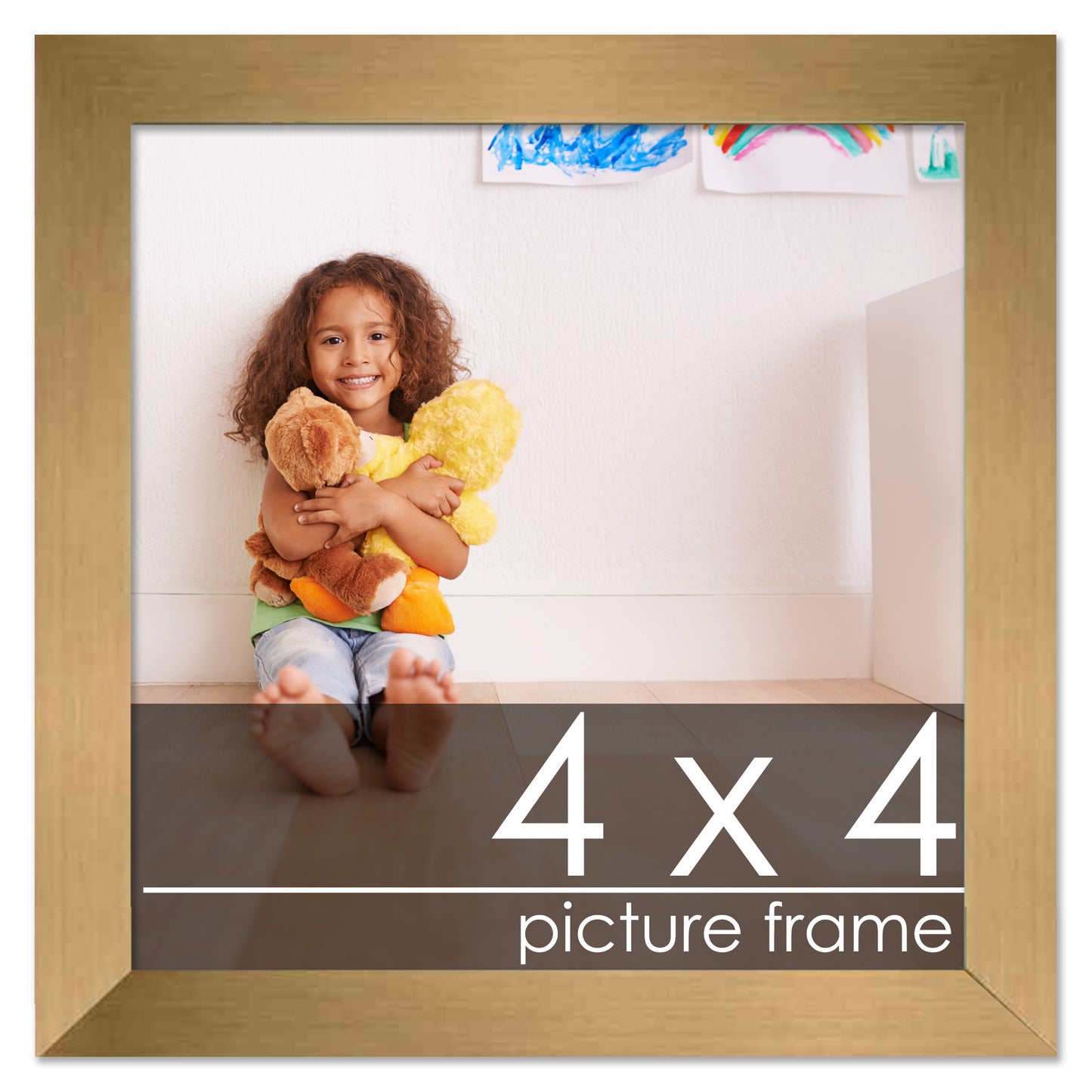 Contemporary Bronze Wood Picture Frame