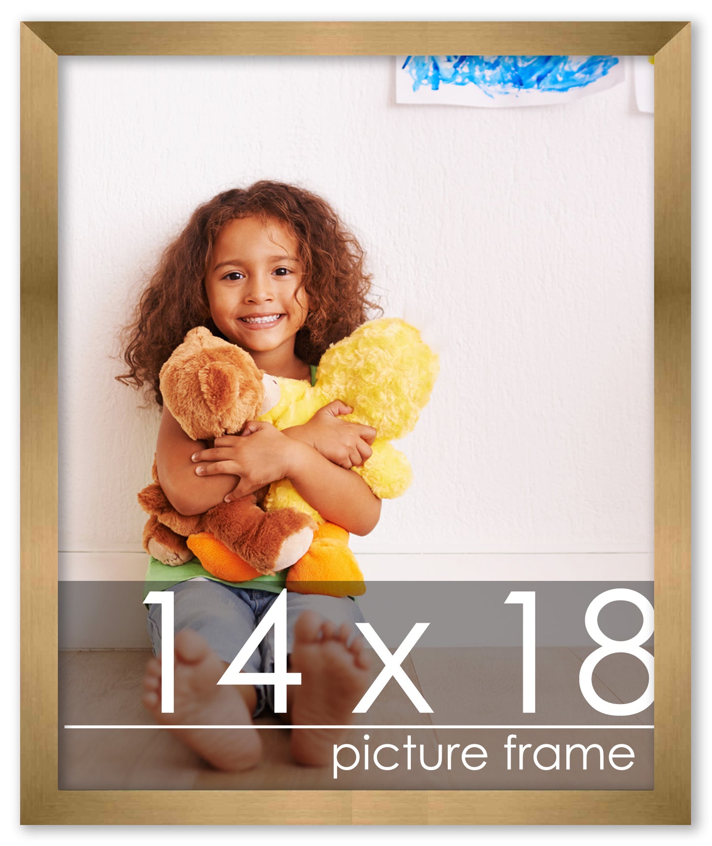 Contemporary Bronze Wood Picture Frame