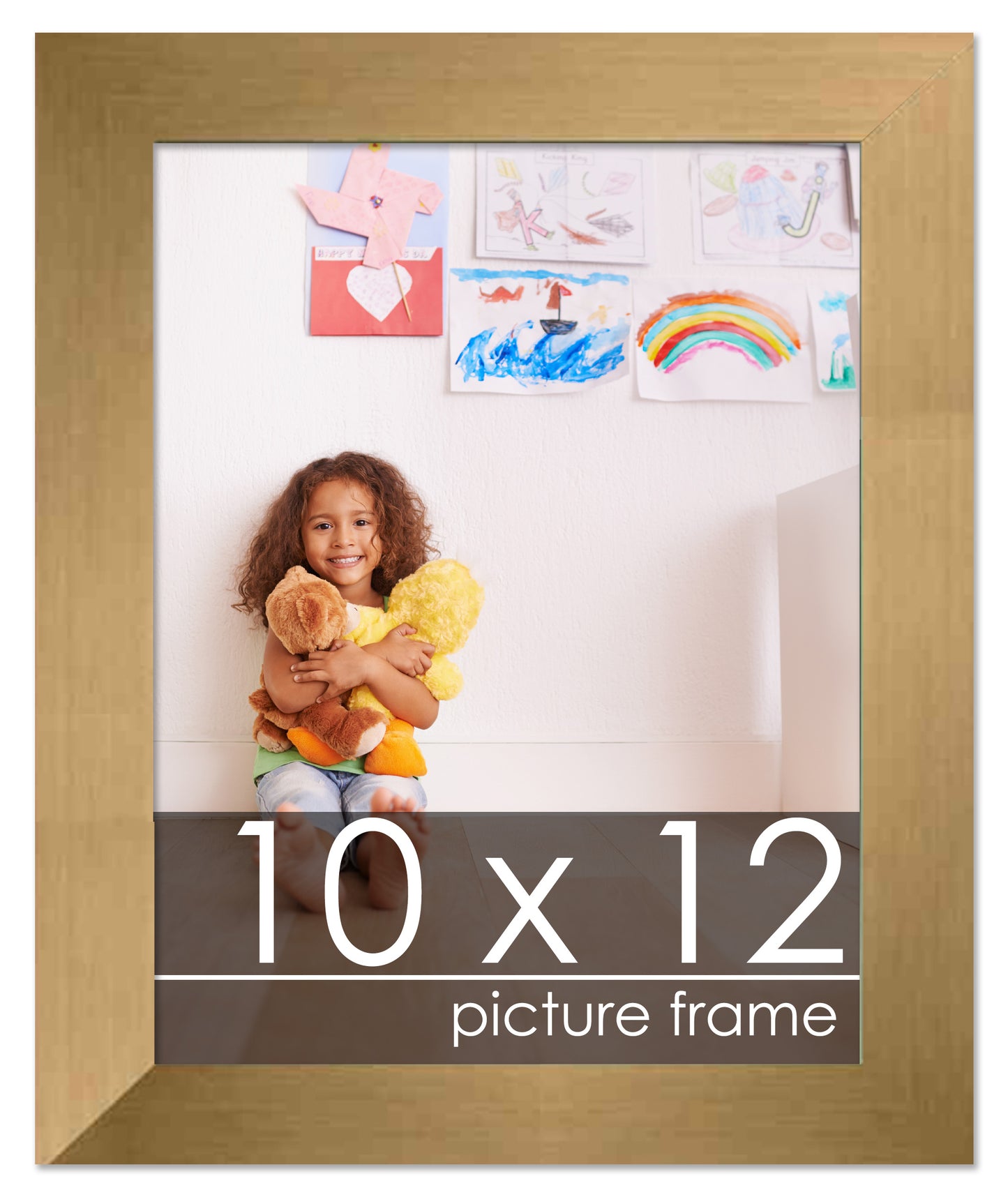 Contemporary Bronze Wood Picture Frame