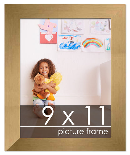 Contemporary Bronze Wood Picture Frame