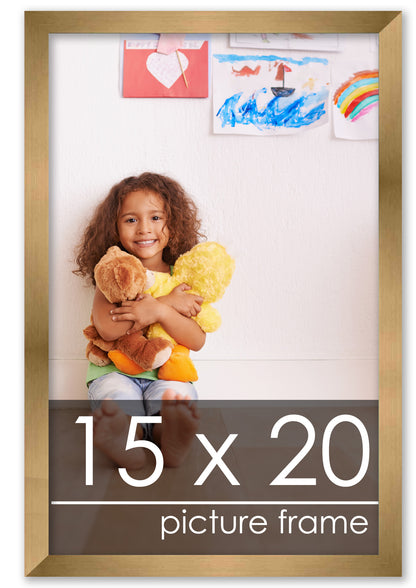 Contemporary Bronze Wood Picture Frame