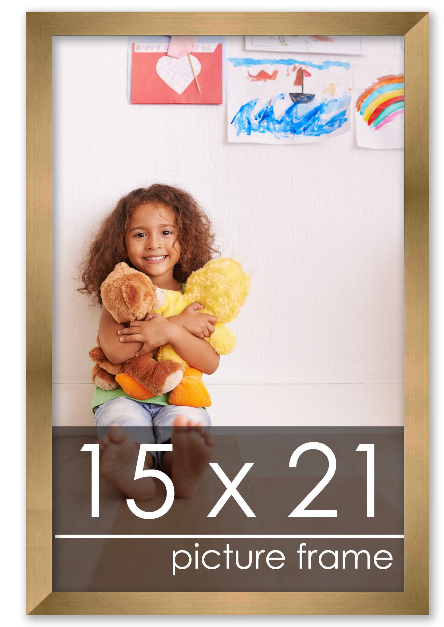 Contemporary Bronze Wood Picture Frame