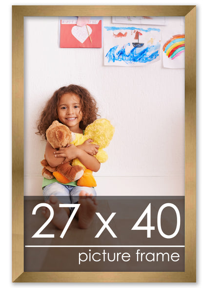 Contemporary Bronze Wood Picture Frame