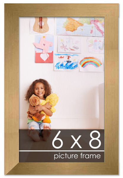 Contemporary Bronze Wood Picture Frame