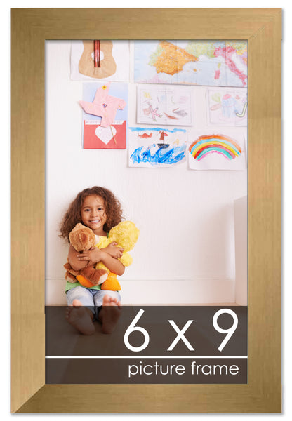 Contemporary Bronze Wood Picture Frame
