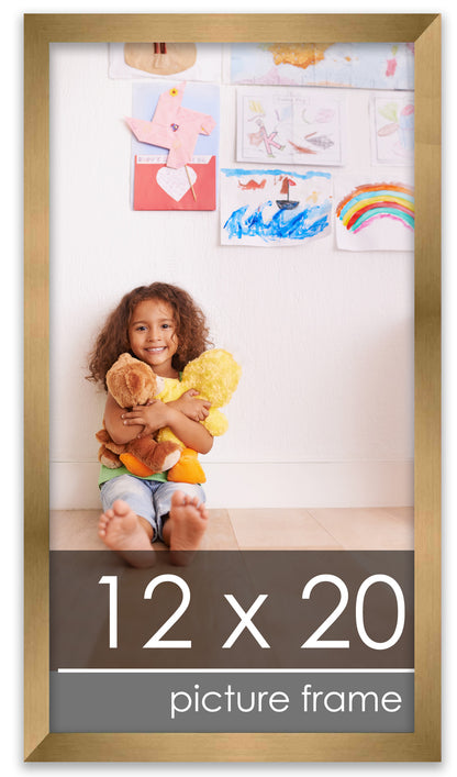 Contemporary Bronze Wood Picture Frame