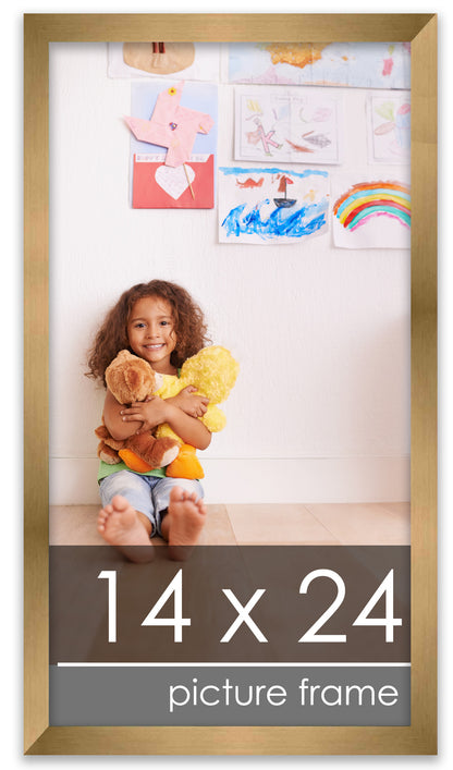 Contemporary Bronze Wood Picture Frame