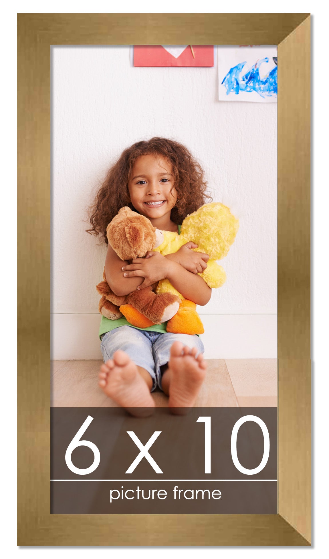 Contemporary Bronze Wood Picture Frame