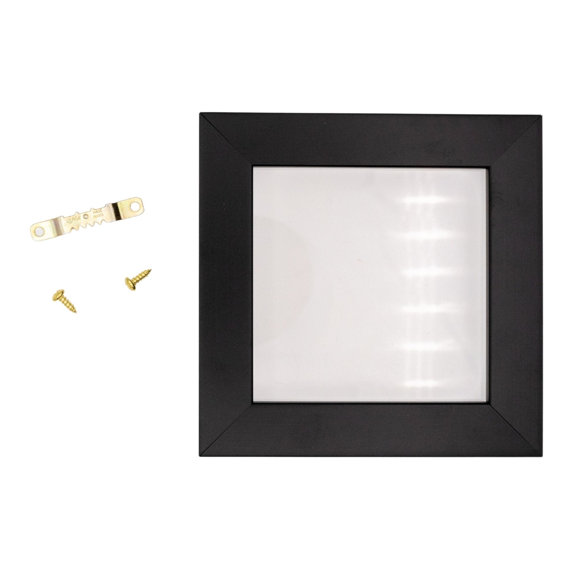 Small Brass Sawtooth Hangers