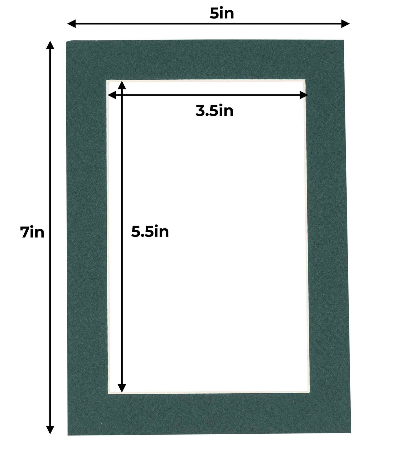 Forest Green Precut Acid-Free Matboard