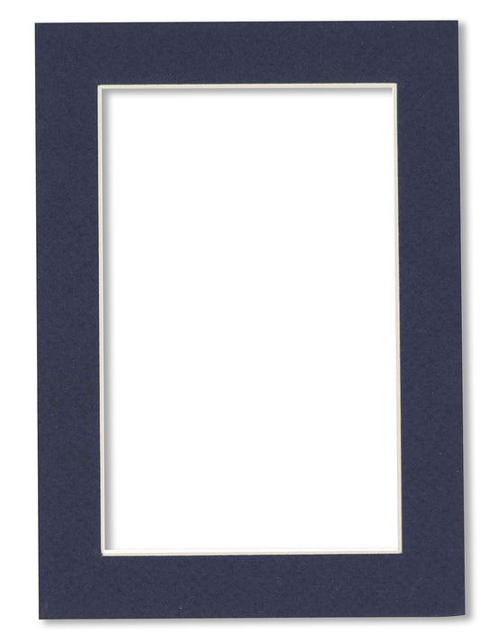 Navy Blue Precut Acid-Free Matboard