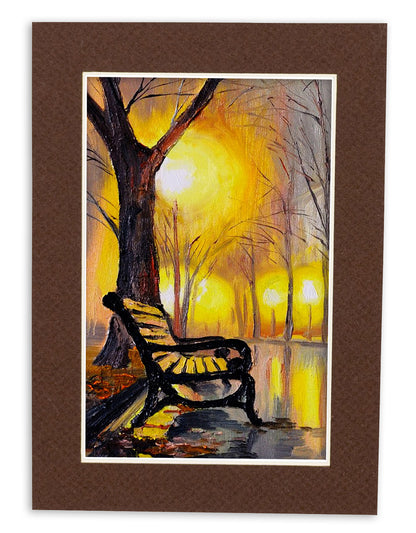 Pack of 10 Chocolate Brown Precut Acid-Free Matboards