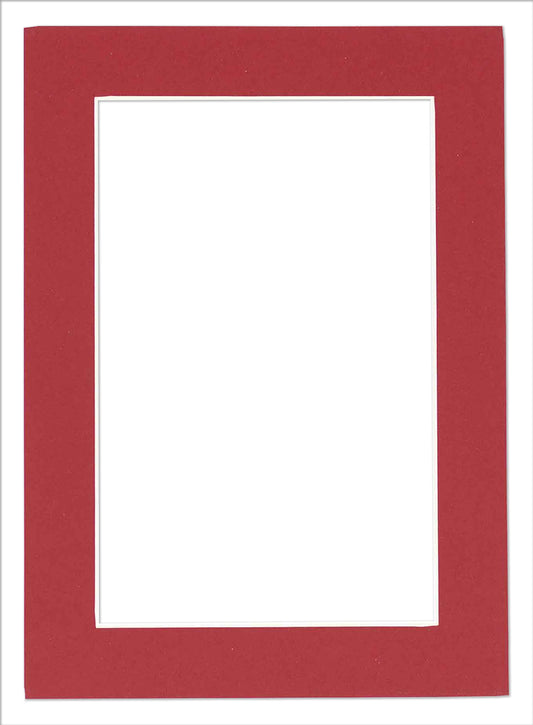 Deep Red Precut Acid-Free Matboard