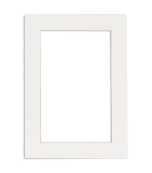 Textured White Precut Acid-Free Matboard