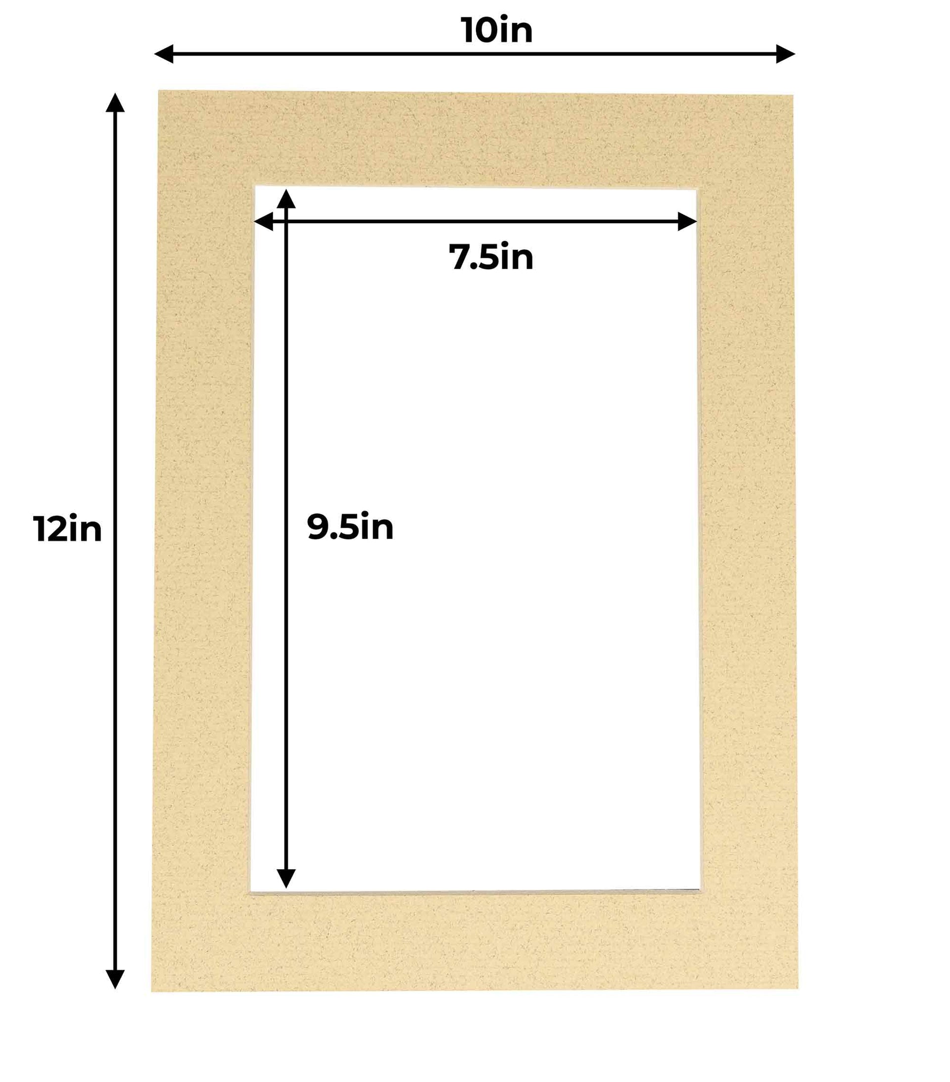 10x10 Mat for 20x20 Frame - Precut Mat Board Acid-Free Orange 10x10 Photo  Matte Made to Fit a 20x20 Picture Frame, Premium Matboard for Family  Photos