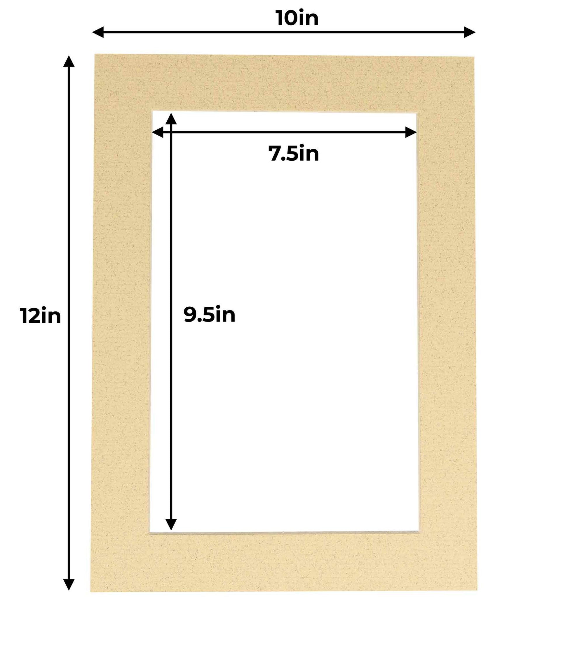  8x10 Mat for 16x20 Frame - Precut Mat Board Acid-Free White  8x10 Photo Matte Made to Fit a 16x20 Picture Frame, Premium Matboard for  Family Photos, Show Kits, Art, Picture Framing, Pack of 10 Mats