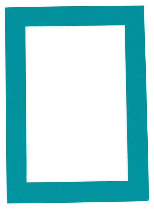 Teal Blue Precut Acid-Free Matboard