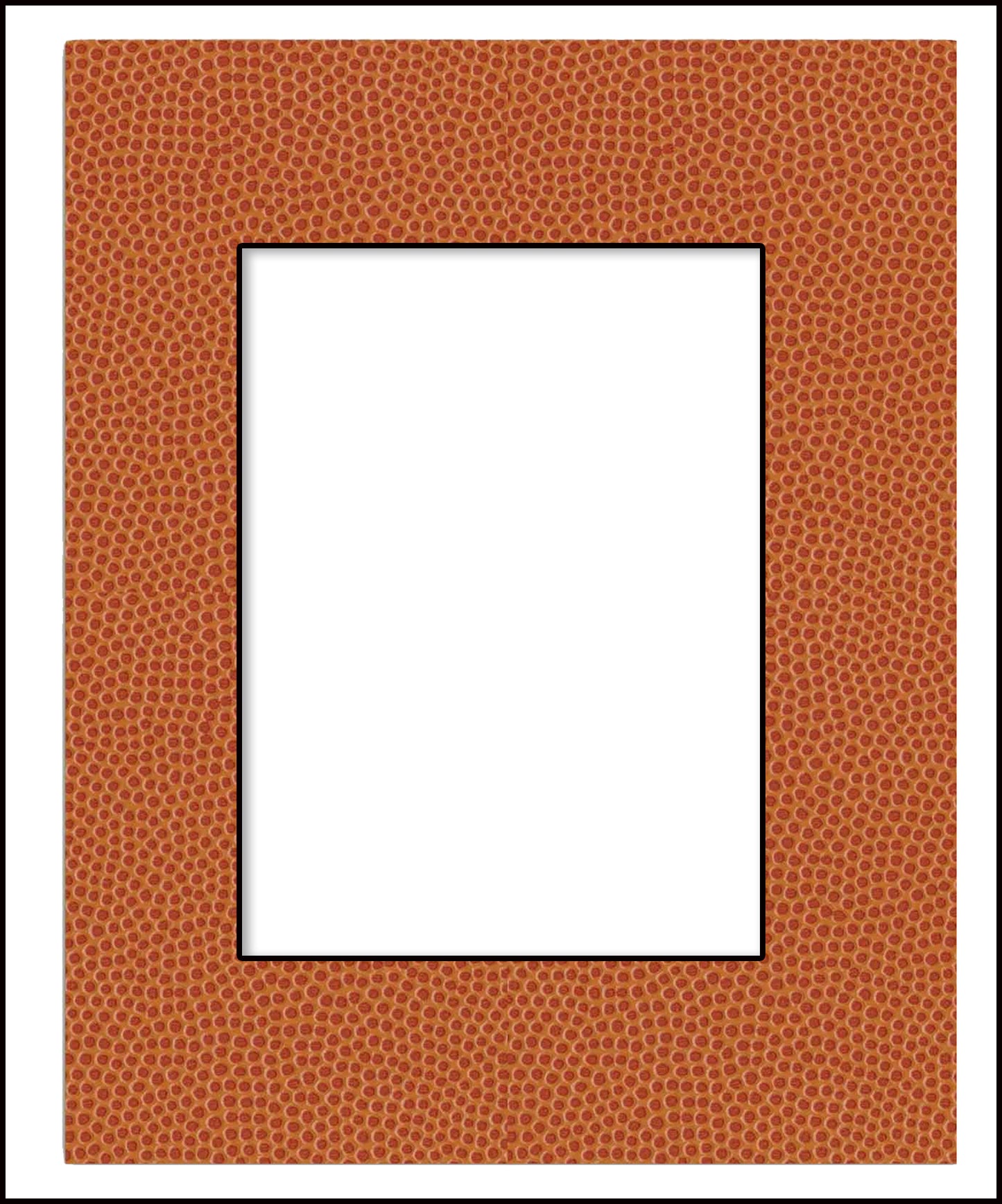 Basketball Texture Precut Acid-Free Matboard