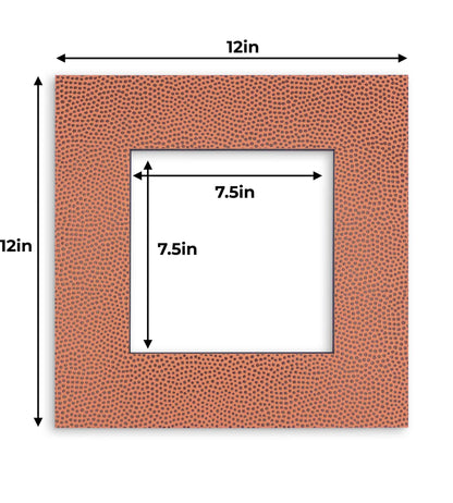Football Texture Precut Acid-Free Matboard Set with Clear Bag & Backing