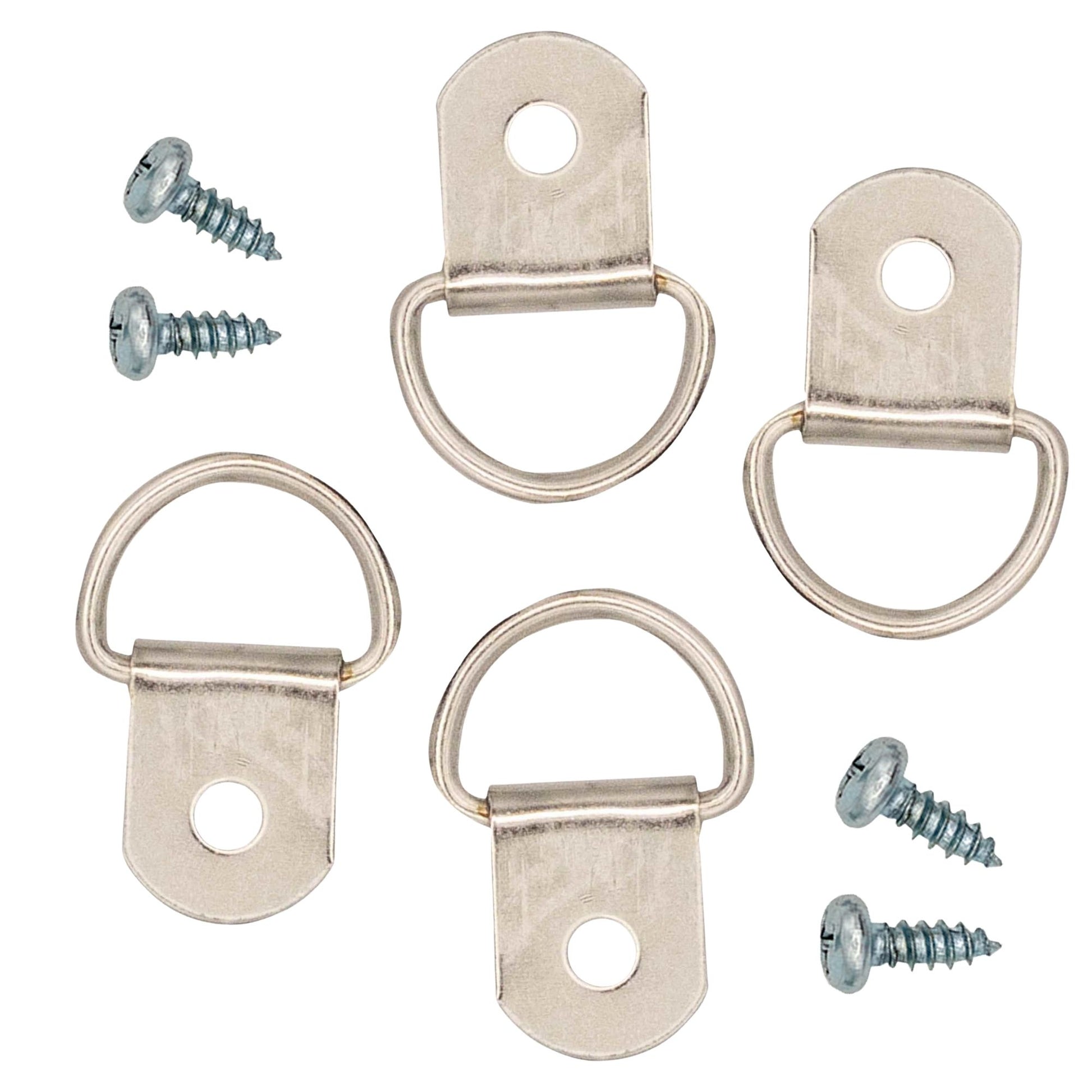 26mm x 35mm Zinc-Plated D Ring Picture Hanger