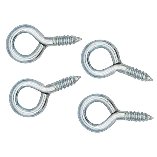 1/2" Zinc-Plated Screw Eyes