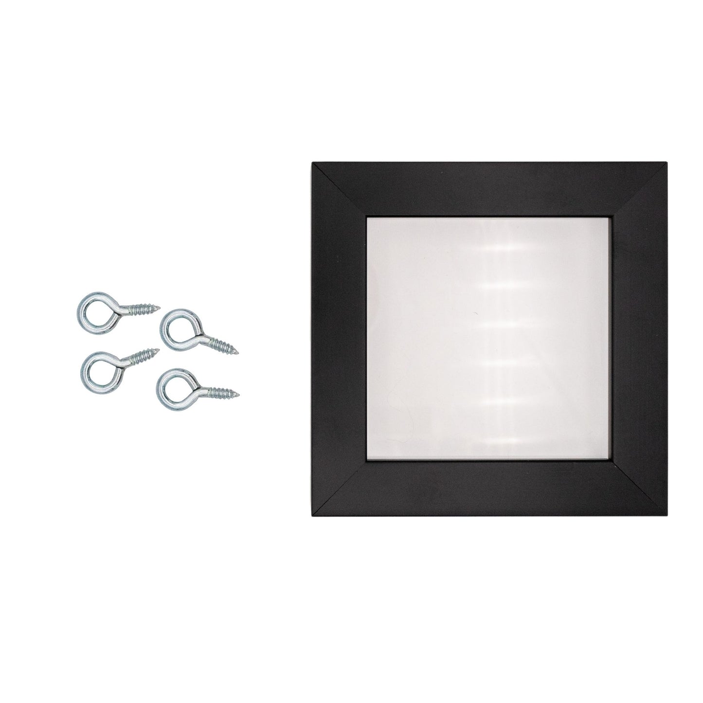 1/2" Zinc-Plated Screw Eyes