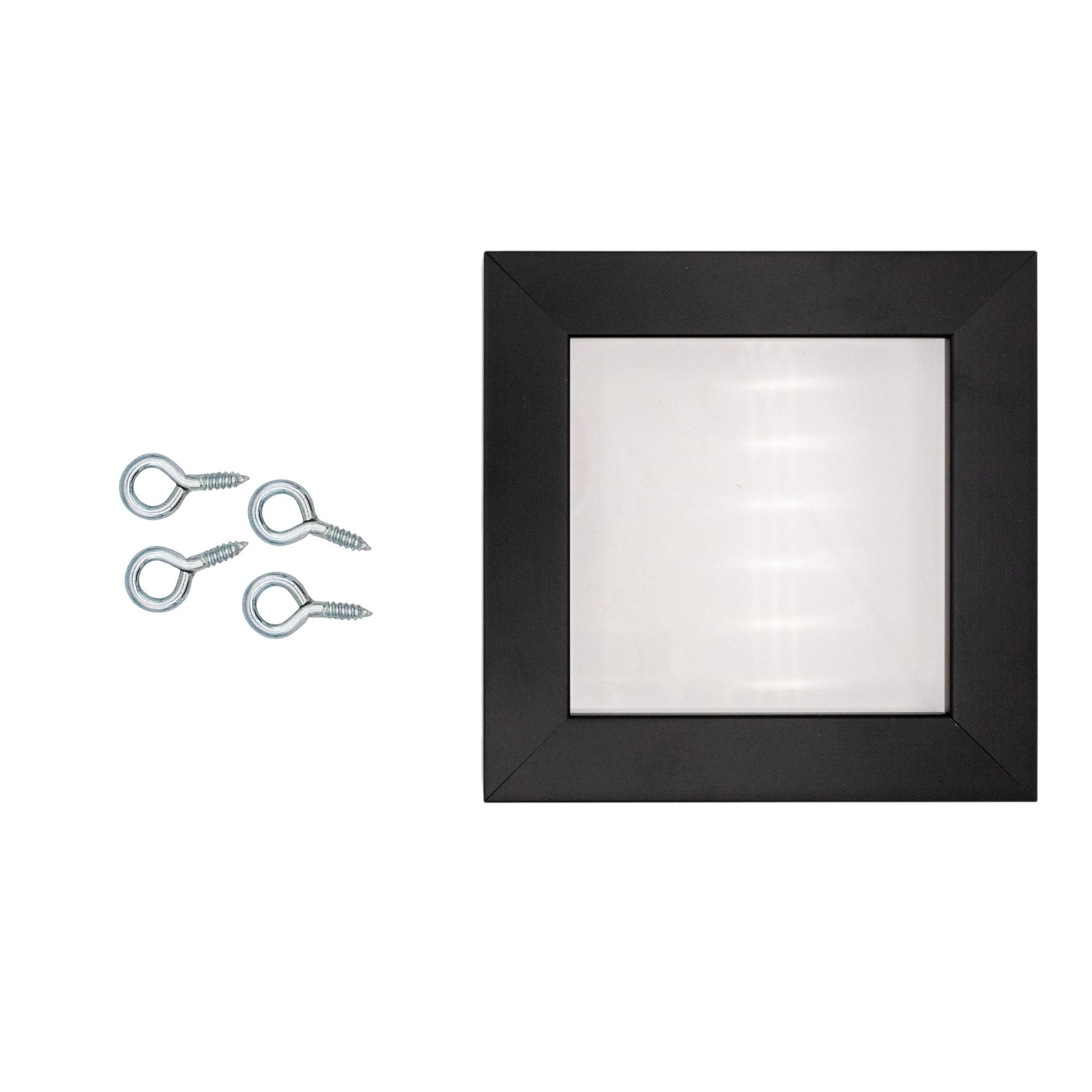 1/2" Zinc-Plated Screw Eyes