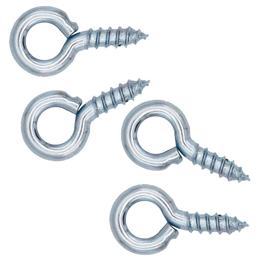 1" Zinc-Plated Screw Eyes